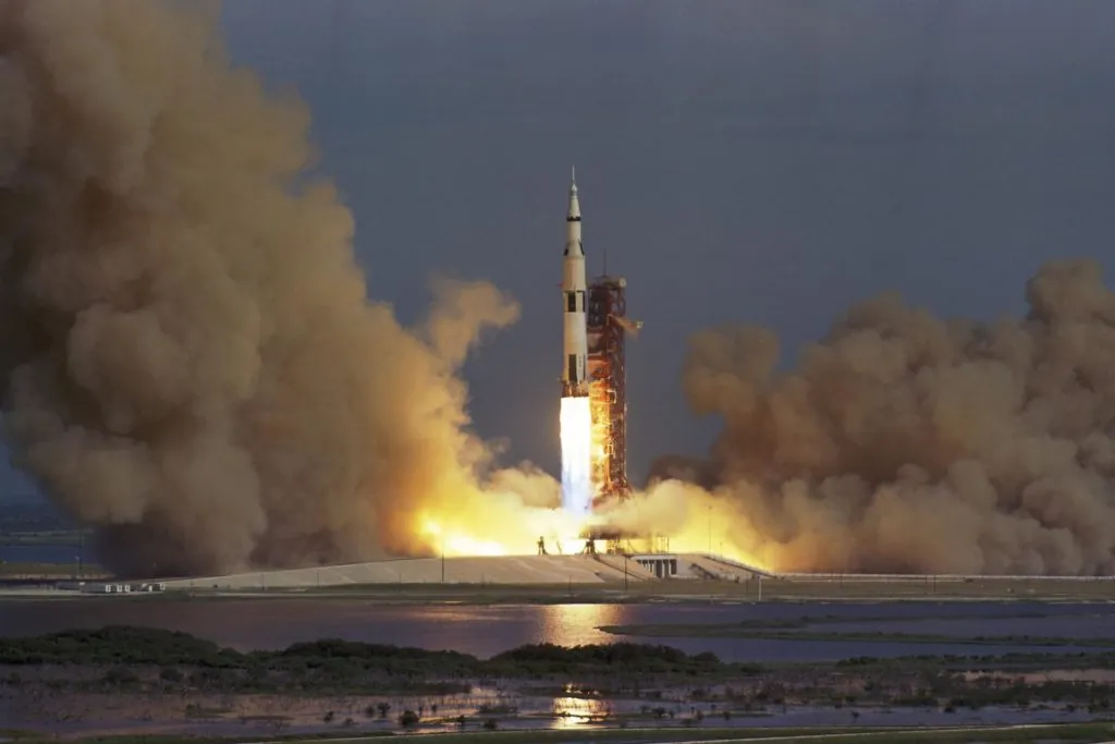 Saturn V Rocket Launch
