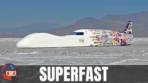 Superfast Matt's land speed car